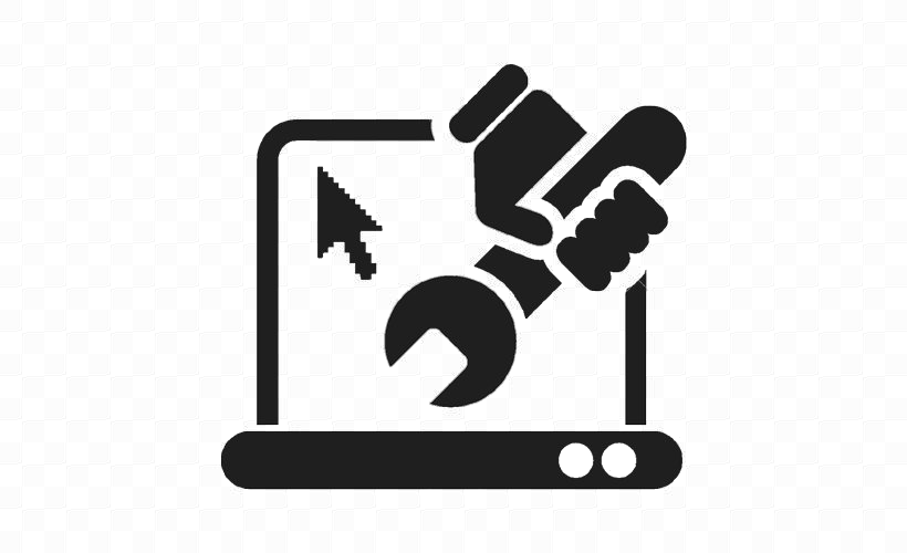 Számítógép szerelés ikon